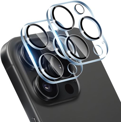 対応 iPhone 16 Pro / 16 Pro Max カメラフィルム 【2枚セット 日本旭硝子 硬度9H】