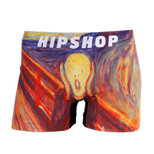 HIPSHOP ヒップショップ ART アート ボクサーパンツ アンダーパンツ メンズ 叫び メンズM(4.0)