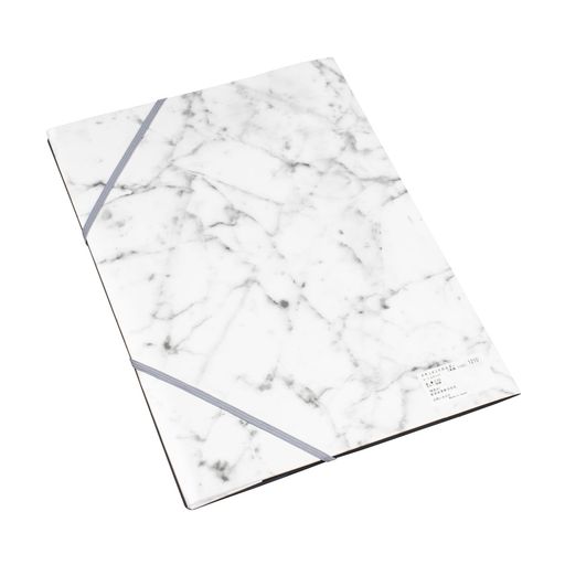 プラスマテリアルズ(+Materials)ドキュメントフォルダーマーブルホワイトA4F7DMW