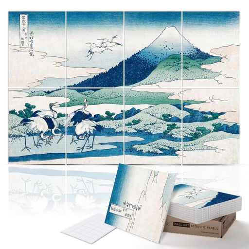 PINWELIFE®ウォールアートアコースティックパネル、家庭/オフィス用防音吸収パネル、装飾吸収減衰、ノ..