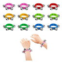 siawadeky手首ベル12個セットハンドベルリストバンドジングルベル鈴キッズ手首振る音楽ベル楽器赤ちゃん子供用打楽器カラオケパーティーがらがら音楽教室パーカ...