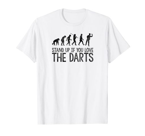 Darts T-shirt ダーツプレイヤーのための男性ダーツギ