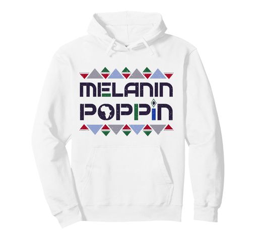 メラニンポピン黒歴史月間アフリカンルーツプライドパーカー