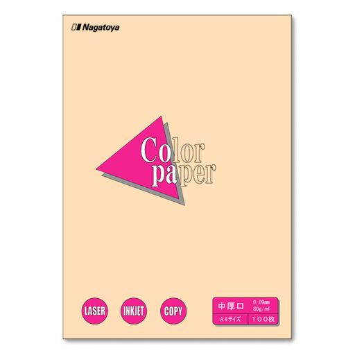 サイズ:A4(210x297mm) 坪量:80g/m2 紙厚:0.09mm 材質:色上質紙 種別:中性紙 製造国:日本製