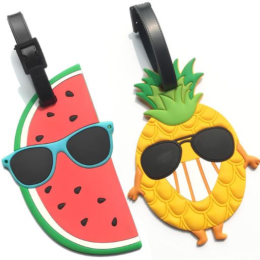 荷物タグ2個入りバッグ用ネームタ�