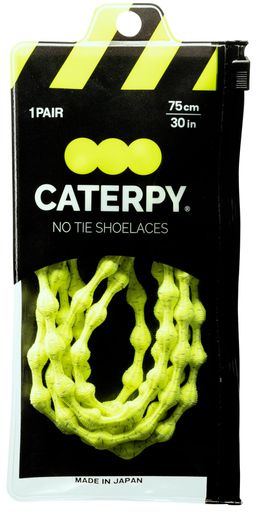 【特徴】Caterpyキャタピーは等間隔についたコブ状のふくらみと、ゴムひものような高い伸縮性を持った「結ばない」靴ひもです。 【スリッポンのように脱ぎ履ぎが楽に】ウォーキングや通勤通学などでも快適な履き心地をサポートします。 【ランニングにも最適】キャタピーは伸縮するひもだから、気持ちよくフィットしているのに足の動きを邪魔せず疲れにくい。 【カラバリ豊富】ランニングシューズからフォーマルなシューズまで、どんなシューズと合わせてもおしゃれに。