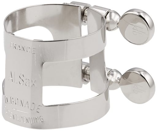 心地よいレスポンス、リードの振動を妨げない響き、自由なコントロール性を持ち合わせます。 2つネジで、芯のあるしっかりとした音色が得られます。 ニッケルプレートは芯が作りやすく、クリアなサウンドが特徴です。