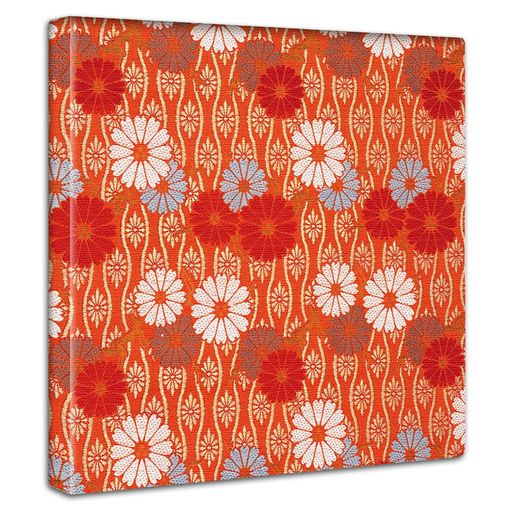 和着物アートパネル30cmx30cm日本製ポスターおしゃれインテリア模様替えリビング内装花幾何学ファッションファブリックパネルpat-0275