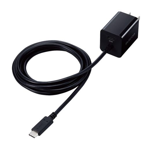 USB Type-C(TM)(USB-C(TM))ポートとコネクターを搭載し対応するスマートフォン、タブレットなどを超高速充電できるUSB AC充電器です。 手のひらにすっぽり隠れるほど小さく軽量なので外出や出張などの際の持ち運びに便利です。 USB Power Delivery(パワーデリバリー)とは、アダプターと接続機器間で情報をやり取りすることで、その機器間における最適な電力を選択し、高速充電を実現するUSB規格です。※本製品の最大出力は20Wです。 本製品はUSB-IFのテストと同等のテストを弊社独自で実施し、高い安全性が保たれています。USB Power Delivery対応製品にご使用いただけます。 端末に応じて出力が5V/3A、9V/2.22A、と可変し、スマートフォンから、タブレット端末などまで幅広く高速充電できます。※USB Power Delivery 20W充電に対応した機種に限ります。