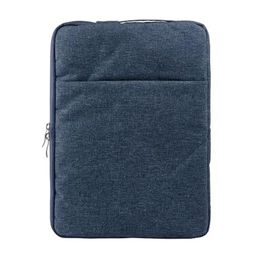 樂天商城 - アローン(Allone) 13インチタブレット用バッグ型ケース ネイビー 23.5x2x34cm 内側ベロア素材 外ポケット付 傷や汚れから守る 持ち運びに便利 選べるカラバリ ALG-TBCSRBGNV