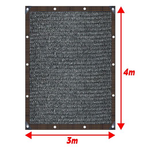 PGL日除けシェードオーニングベランダサンシェードUVカット高密度ポリエチレン通気性遮熱断熱屋外廊下庭下野外活動簡単設置3x4m