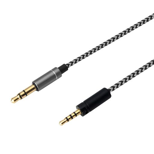 6NOFCMomentum/MomentumON-EAR対応交換用ヘッドホンケーブル【6NOFC2.5mmオス-3.5mmオスプラグ】ナイロ..