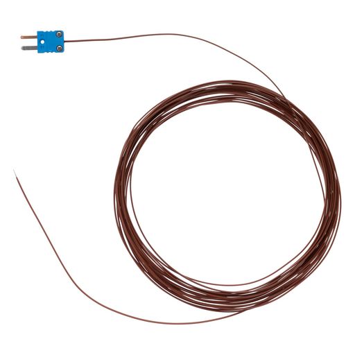 林電工(HayashiDenko)コネクター付被覆熱電対Tタイプフッ素樹脂被覆素線径φ0.32mm被覆熱電対線長10mD-TF10MHM