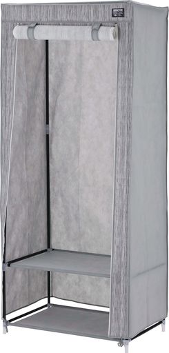 武田コーポレーション ワードローブ・収納・キャビネット・ラック グレー 78x50x175cm ワードローブ E1-WR78GRY