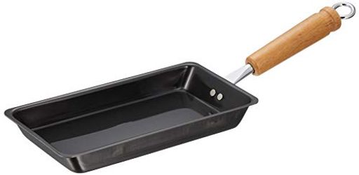 Other - サミット工業鉄なべ流一気に巻ける!なが~いミニ玉子焼ブラック104x374x70mmTAMU-EGGPAN-3