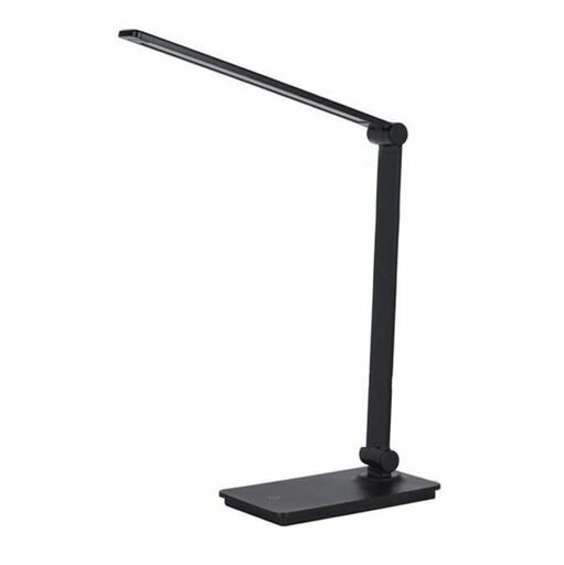 Tanosimiデスクライト明るいledライト照明5段階調色タイマー機能スタンドライトUSB充電式電気スタンド卓上折り畳み式収納簡単おしゃれ目に優しい読書灯(ブラック)