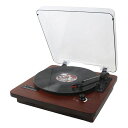 D&LSOULマルチレコードプレーヤーUSBSD録音/再生可能33/45/78回転対応スピーカー内蔵AUX/RCA/イヤホン端子交換針1本贈り(2)