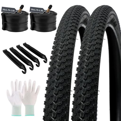 ZMZZZX自転車タイヤ26インチ自転車タイヤ:26x2.125インチ57-507/559MM厚くする耐久性オフロード山地替换用折り畳み式(2セット) ZMZZZX自転車タイヤ26インチ自転車タイヤ:26x2.125インチ57-507/559MM厚くする耐久性オフロード山地替换用折り畳み式(2セット)