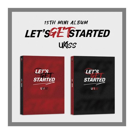 UKISSLET’SGETSTARTED13thMiniAlbumwithTrackingSealed(FlashVersion)