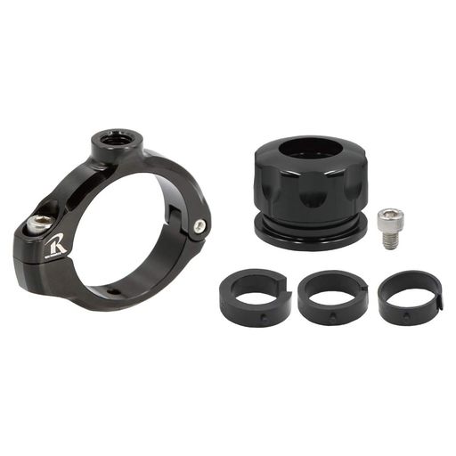 【REC-MOUNT23】ショートジョイントモデル用JAパーツ(ベースマウント)JC21パイプクランプベース31.8mm/28.6mm/1inch(25.4mm)/22.2mm対応ブラック[SH23-JC21]