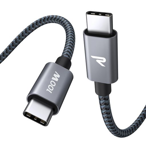 RAMPOWUSBC֥PD3.0б100W/5AĶ®ťǡžɻ߹ѵץʥ󥿥c֥iPhone16/16e/...