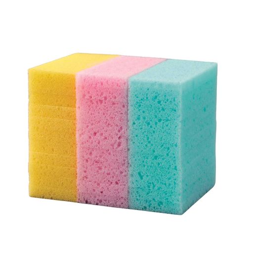 【サイズ】10x5x1.2cm 重量 1g (1個あたり)【材質】ポリウレタン【入数】33個【生産国】日本 汚れたらサッと取り替えできる、大容量の33個入りです。 食器や調理器具などの普段の洗い物に使えます。 汚れたらシンクや排水口の掃除に使って、ゴミ箱にポイ。 手のひらサイズで、とても使いやすい。