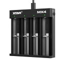 XTARMX4電池充電器1.5Vリチウム電池とニッケル水素単3·単4充電池3.2VLIFEPO4と3.6/3.7Vリチウム電池10440/1450/18650/20700/21700多種類電池が充電可能(2)