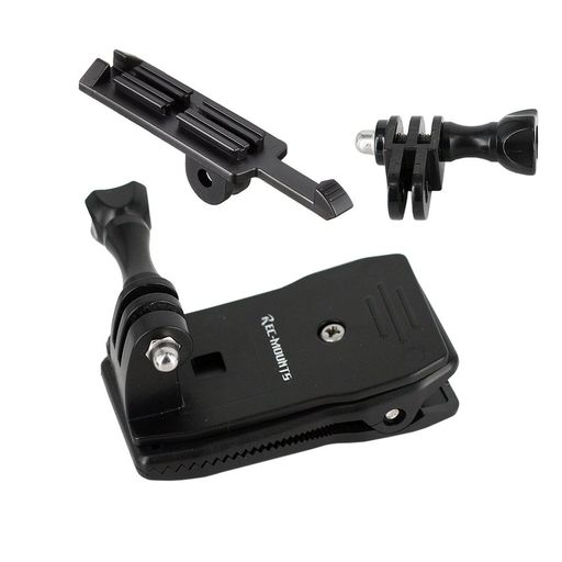 REC-MOUNTS回転式クリップマウントRotaryClipMountforCONTOUR(コンツアー)アクションカメラ用ベルト・ショルダー・リュックに[REC-53CON]