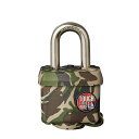MASTERLOCK(マスターロック)南京錠鍵式屋外カバー付迷彩本体幅40MM吊高内径25MM防犯317DSPT