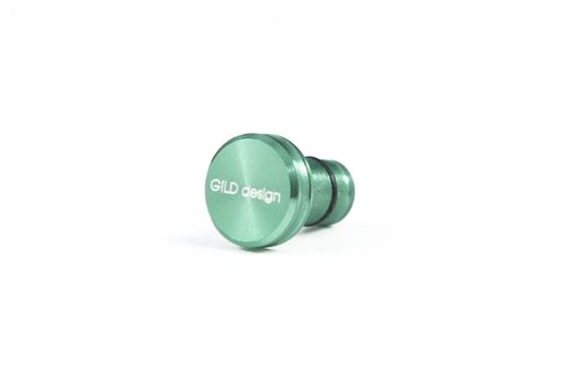 GILDDESIGNアルミ削り出しイヤホンジャックカバーライトグリーンGA-200LG GILDDESIGNアルミ削り出しイヤホンジャックカバーライトグリーンGA-200LG
