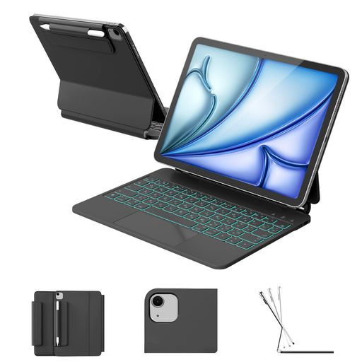 Rakuten - RAYMCRAFiPadAir11インチ(M42026/M32025/M22024)対応キーボード付きケースiPadPro11インチ(第4/第3/第2/第1世代)・iPadAir第5世代/第4世代