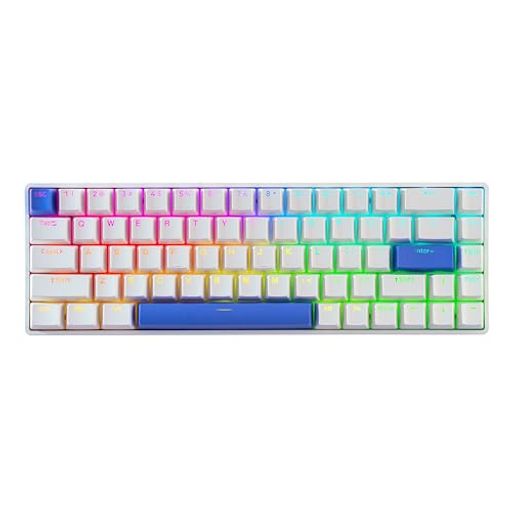 DrunkDeerG65eスポーツゲーミングキーボード、ラピッドトリガーキーボード-ホール効果スイッチ-磁気ス..