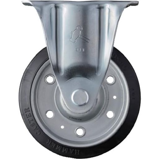 樂天商城 - ハンマーキャスター(Hammer Caster) 固定 ゴムB車 150mm 420SR-RBB150