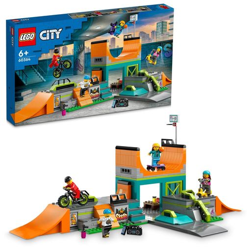 乐天商城 - レゴ(LEGO) シティ スケートパーク 60364 おもちゃ ブロック プレゼント 街づくり 男の子 女の子 6歳 ~