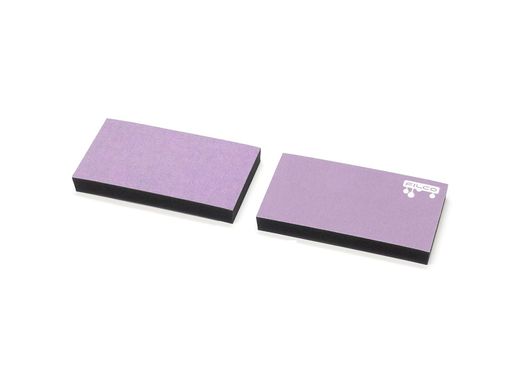 FILCOMajestouchリストレスト“マカロン”17mm厚タイプSサイズ分離型(2分割)ウルトラスエード+高機能ウレタンフォーム使用ラベンダーMWR/17S2-LAZ