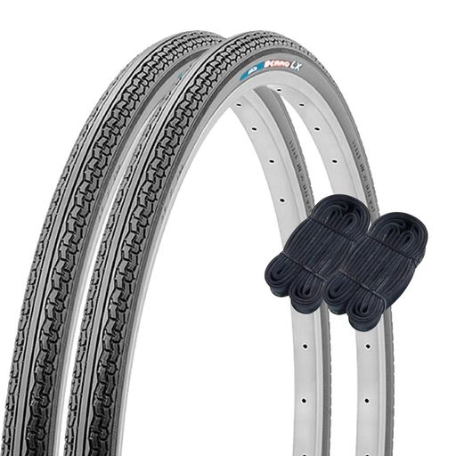 シンコー28インチ自転車タイヤチューブ各2本セットペア巻DEMINGL/X28x11/2ブラックH/ESR02760063