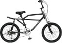 a.n.designworksBaboonバブーンマットブラック20インチBMXモトバイクCaringbahクルーザーダブルサス