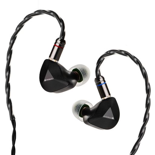 HiFiGo TANGZU x DIVINUS FUDU VERSE1 3 ハイブリッドドライバーインイヤーモニター、ZEN シリーズ 10mm DD+ 2BA インイア式のイヤホン IEM 3D プリントシェル付きインイヤーイヤホン (4.4mm,