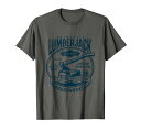 木こり手作り木製大工木こりTシャツ