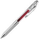 ぺんてるボールペンゲルインキエナージェルインフリー0.7MMクリア軸BL77TL-BGバーガンディ10本