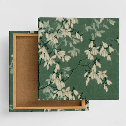 和着物アートパネル100cmx100cmXLサイズ日本製ポスターおしゃれインテリア模様替えリビング内装グリー..