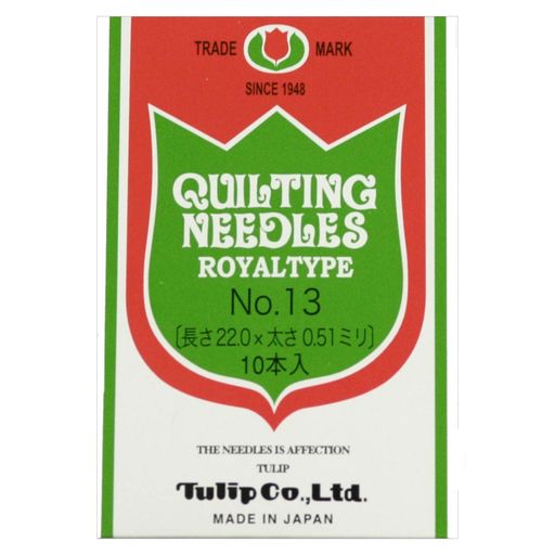 チューリップ(TULIP) 高級キルト針No.13 TQ011