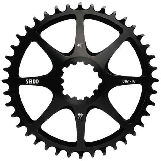 SEIDO(セイド)チェーンリングコイルDMチェーンリング40T/3mmブラック