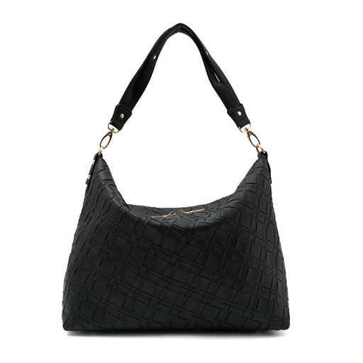 [VITAFELICE]ヴィータフェリーチェエンボス2wayトートバッグレディースinb-10197p(ブラック)