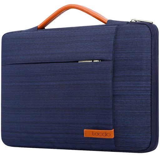 Lacdo 360°保護ラップトップスリーブケース 対応機種 13インチMacBook Air M5 A344...