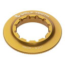 ウルフトゥース(WolfTooth)CenterlockRotorLockring-InternalSplineGold