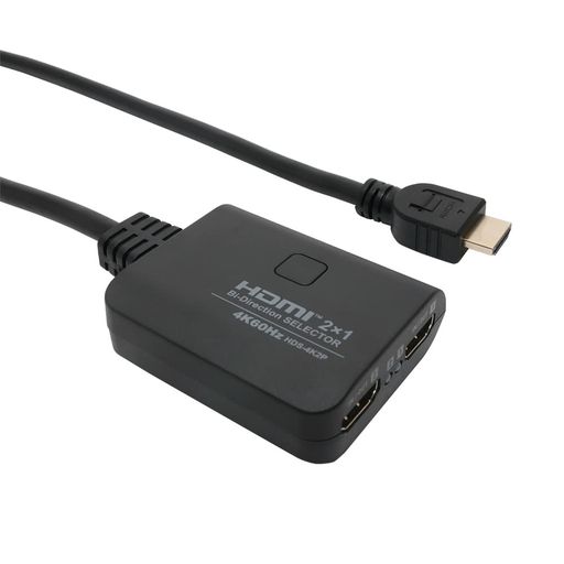ミヨシ HDMI切替器 セレクター 4K60Hz対応 1入力2出力 2入力1出力 双方向 手動切り...