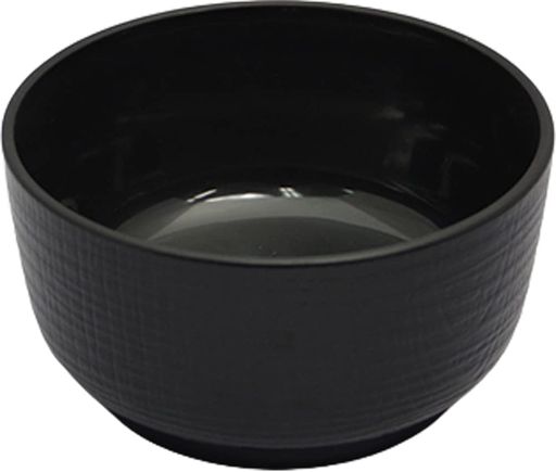 Boiled Rice Container - 福井クラフトおひつケヤキ割子日本製黒塗(内黒)(親)