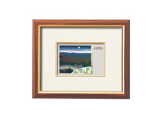 トーマス・マックナイト(ThomasMcKnight)絵画額(スタンド付)コーベミリオンダラビュー・18362