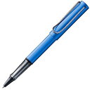 LAMY(ラミー)AL-starオーシャンブルーローラーボールペン-透明で人間工学に基づいたグリップのペン線幅M-軽量アルミニウム製ボディ-ローラーボールリフィル黒LAMYM63付き